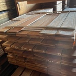 Ca. 116x Angelim Pedra Planken Geschaafd Country Grade, 18x190mm, leng